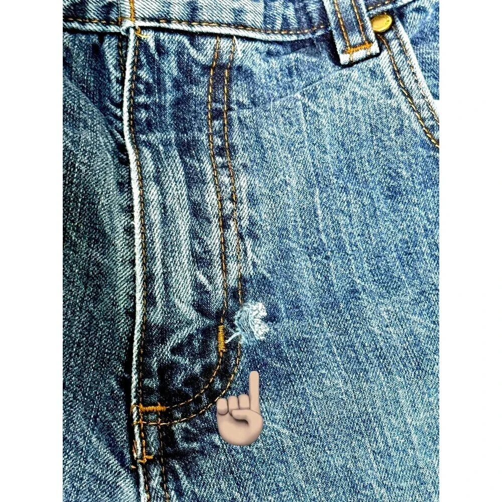 Carhartt Relaxed Fit Jeans 36x34 Mens Blue Straight Leg Workwear